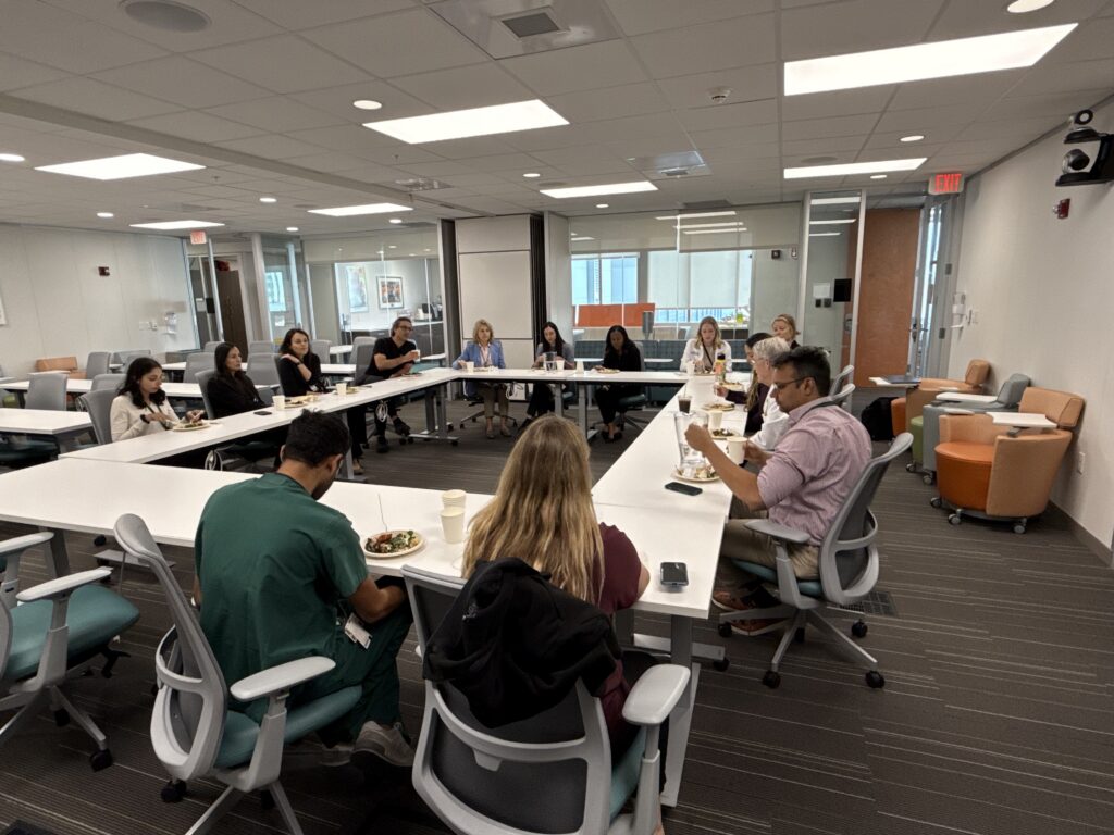 Past and current scholars of the Sylvester K12 Calabresi Program and the Miami CTSI K12 Program participated in a joint networking luncheon on March 11.