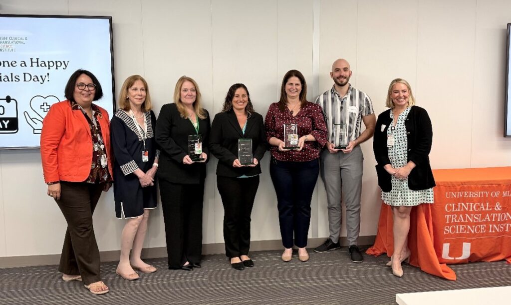 Clinical Research Impact Award (CRIA) ceremony.